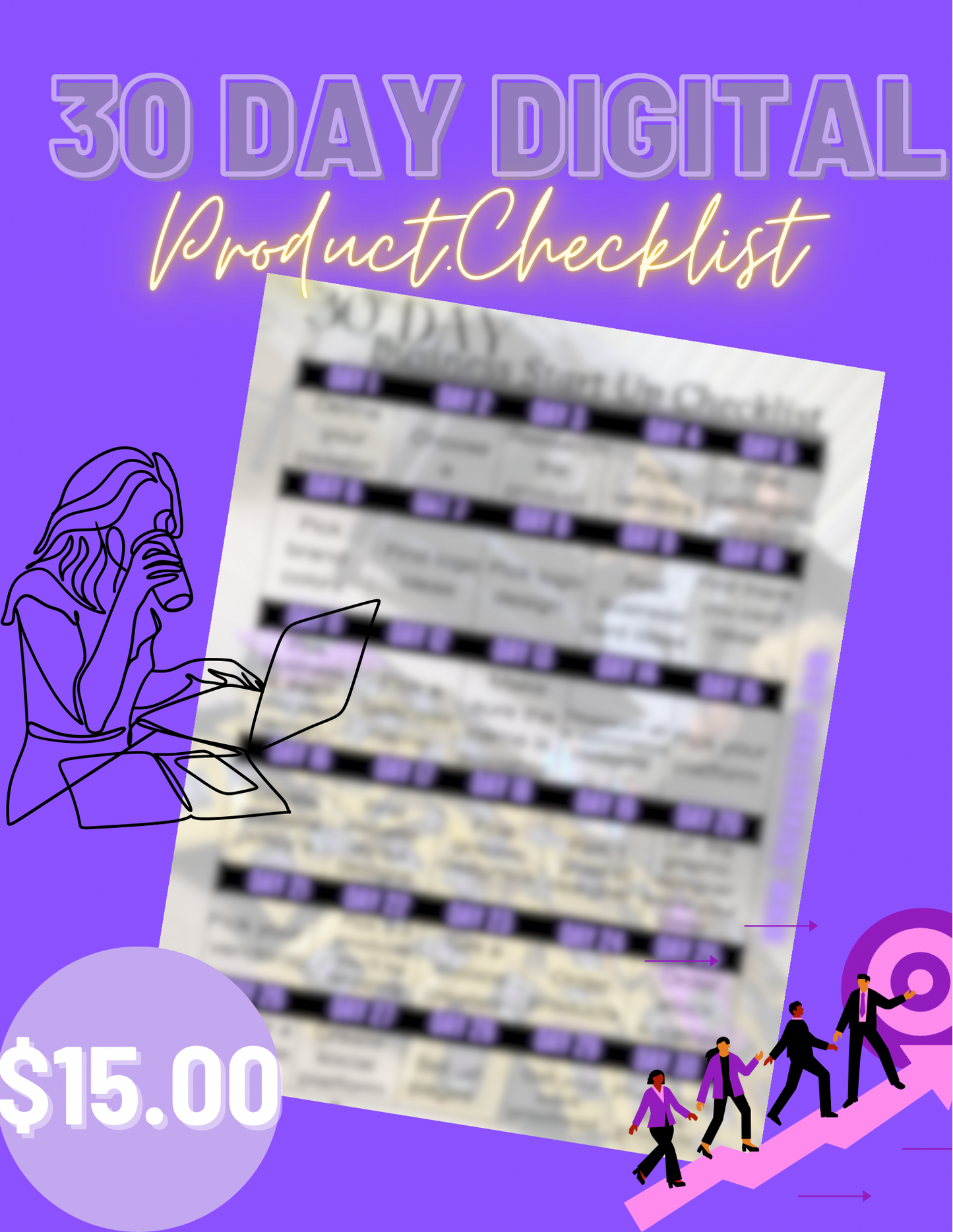 30 DAY DIGITAL BUSINESS START UP CHECKLIST